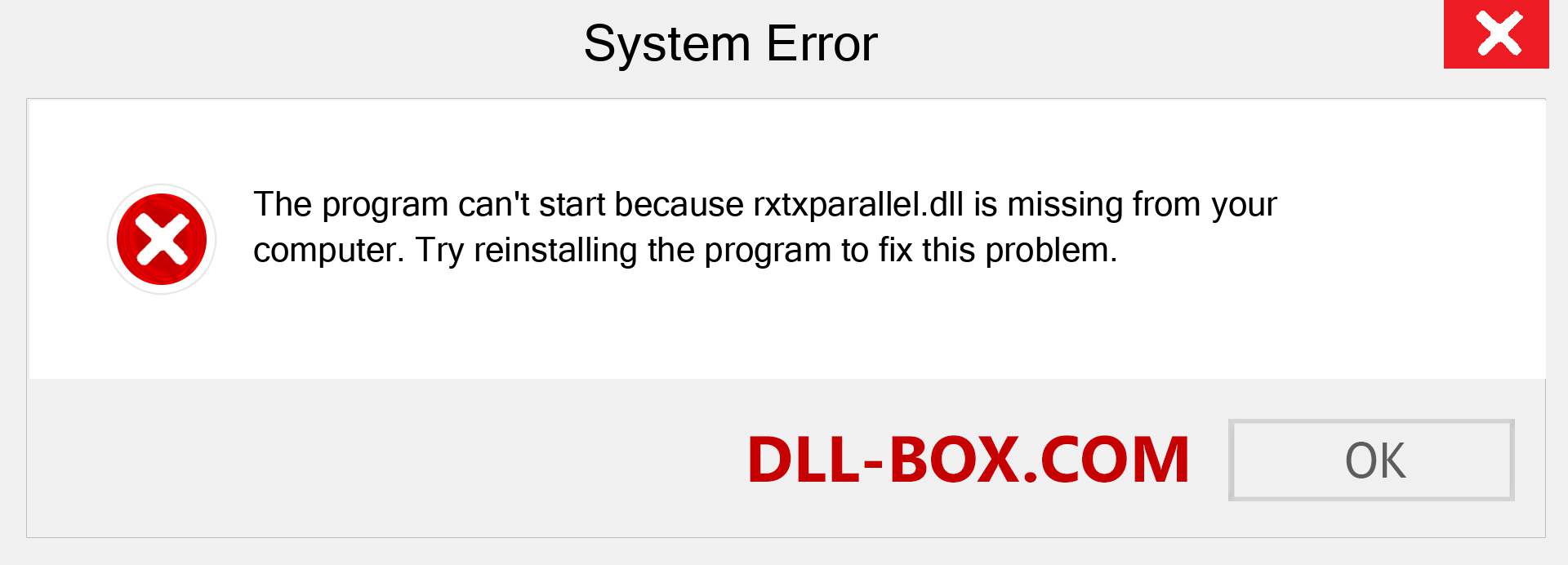  rxtxparallel.dll file is missing?. Download for Windows 7, 8, 10 - Fix  rxtxparallel dll Missing Error on Windows, photos, images